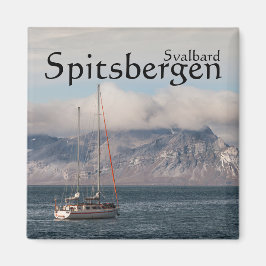 Íman Spitsbergen Svalbard Sailboat