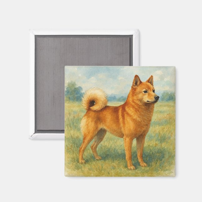 Íman Spitz Finlandês (Front/Back)