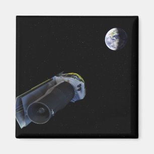 Íman Spitzer aponta sua antena de alto ganho