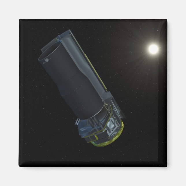 Íman Spitzer visto à luz visível (Frente)