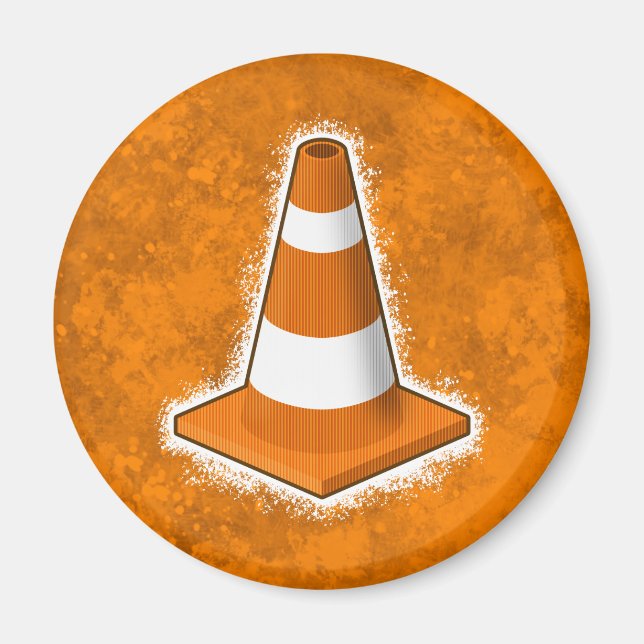 Íman Splatter Cone de Segurança de Tráfego (Frente)