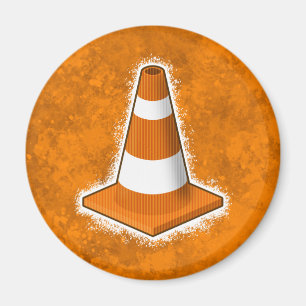 Íman Splatter do cone da segurança de tráfego