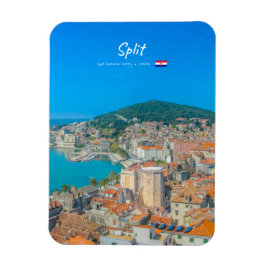 Íman Split, Croácia - Cidade Costeira Arredondada