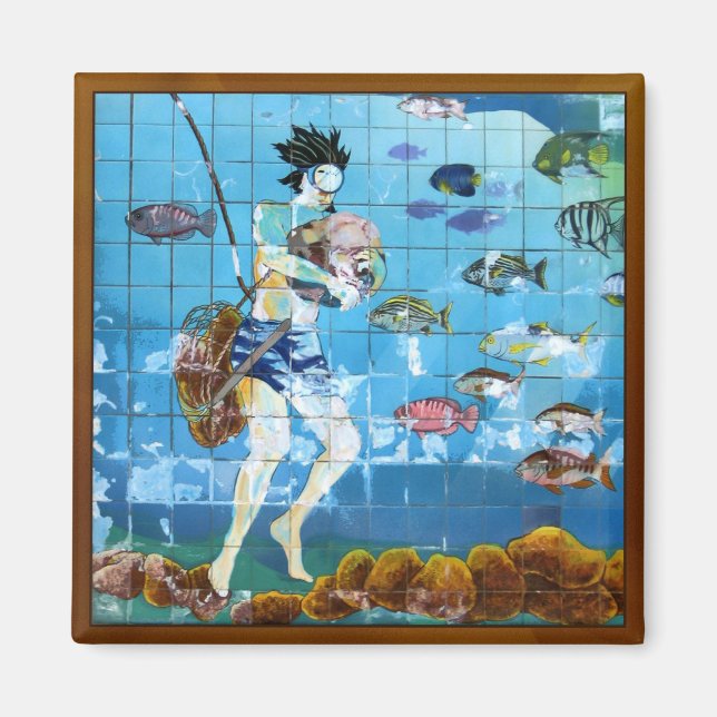 Íman Sponge Diver (Frente)