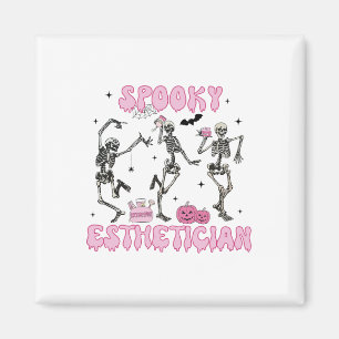Íman Spookan Esthetician Halloween Skeleton Therapi