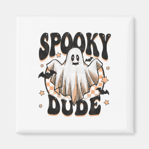 Íman Spooky Dude Groovy Ghost Halloween Kids Bo