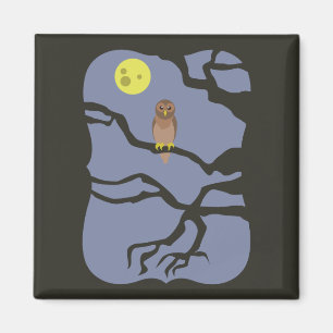 Íman Spooky Halloween Owl