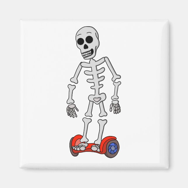 Íman Spooky Hover Bones (Frente)