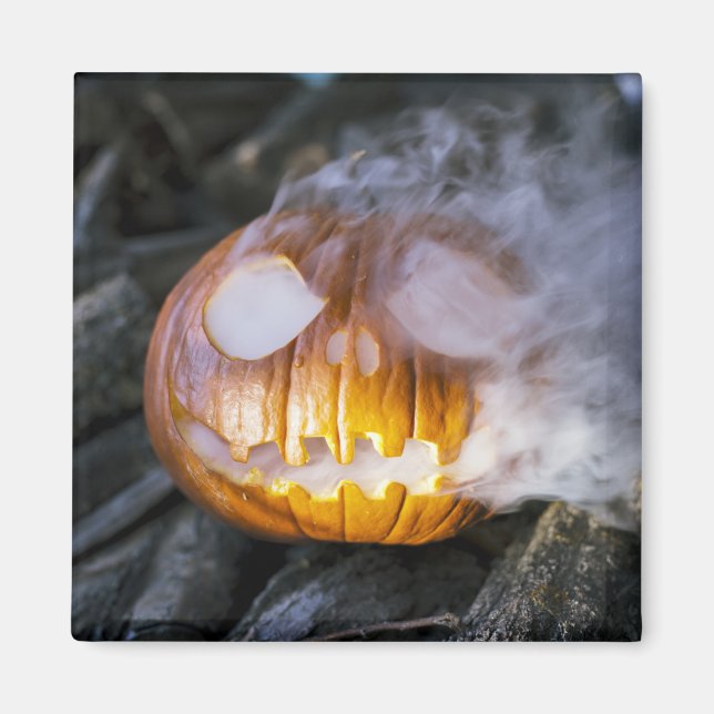 Íman Spooky Jack-o-lantern (Frente)