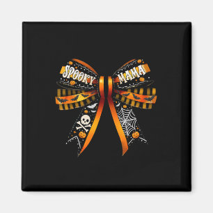 Íman Spooky Mama Coquette Arco Pumpkin Cute Halloween W