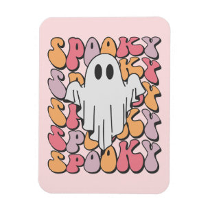 Íman Spooky Retro Ghost