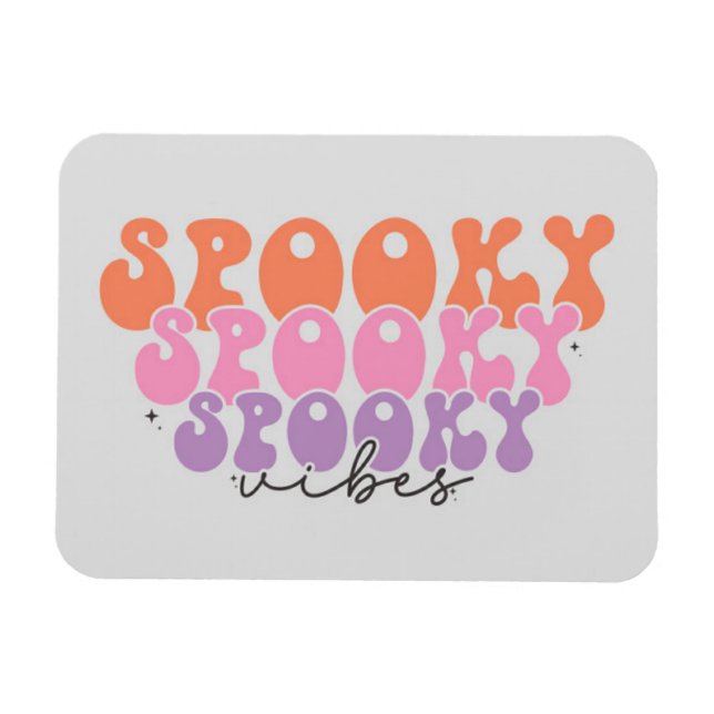 Íman Spooky Spooky Vibes Spooky (Horizontal)