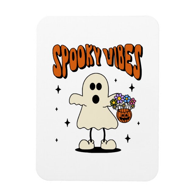 Íman Spooky vibes fantasma (Vertical)