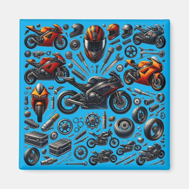 Íman Sports Motorcycles: Speed and Performance (Frente)