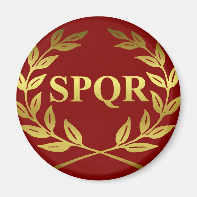 ÍMAN SPQR (Frente)