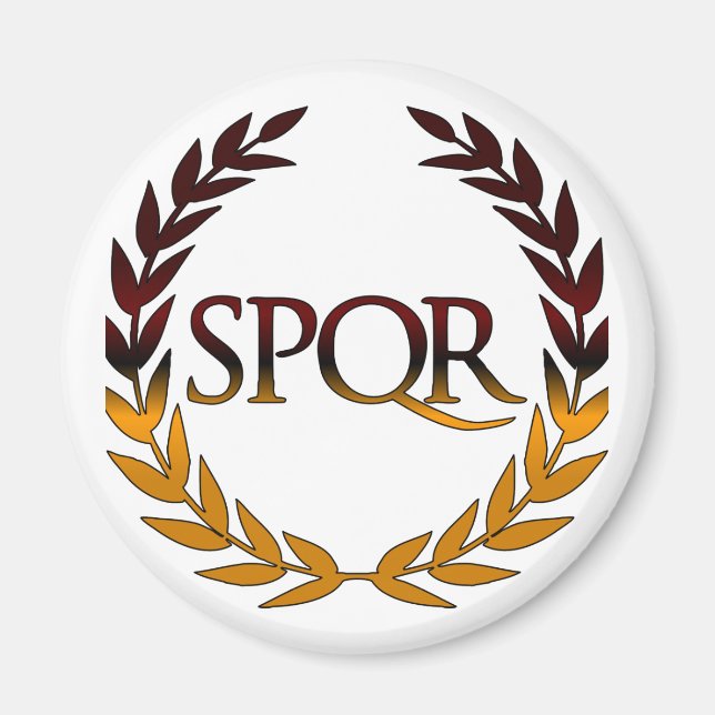 ÍMAN SPQR (Frente)