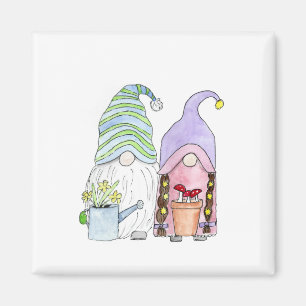 Íman Spring Garden Gnomes