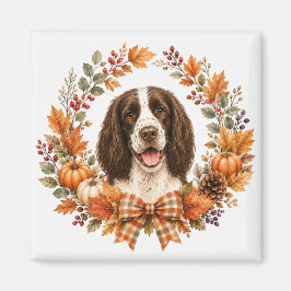 Íman Springer Spaniel Outono