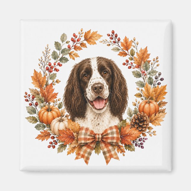 Íman Springer Spaniel Outono (Frente)