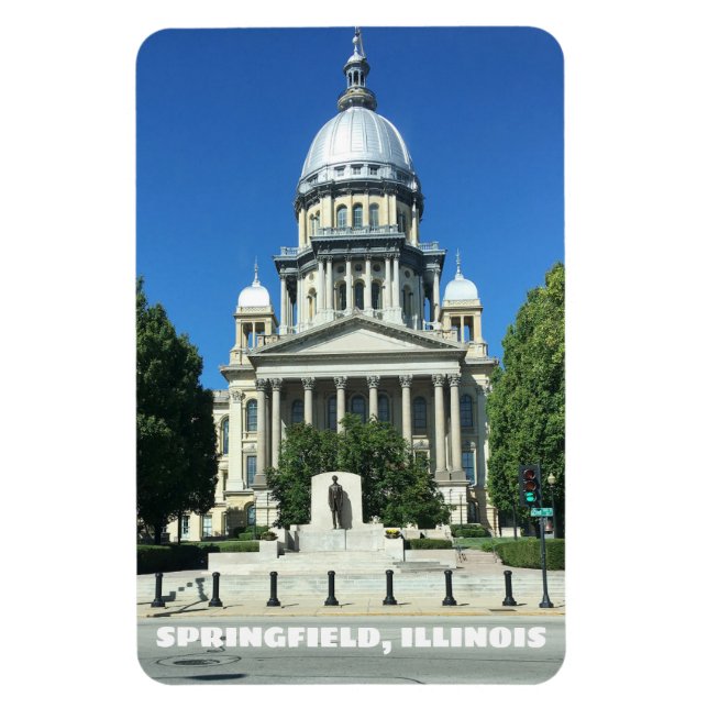 Íman Springfield, Capitólio Estatal do Illinois (Vertical)