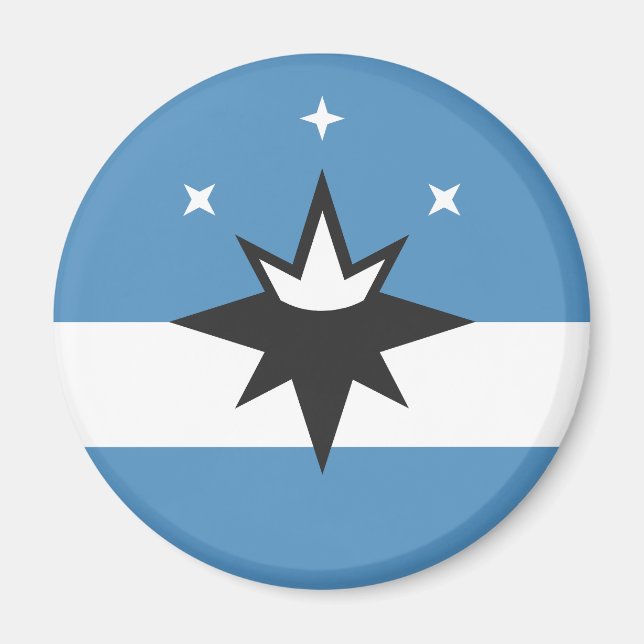 Íman Springfield City Flag Estado EUA (Frente)