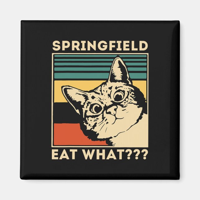 Íman Springfield Coma O Que - Eles Estão Comendo Cachor (Frente)