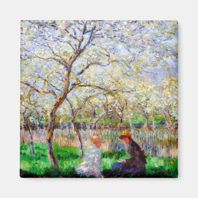 Íman Springtime, Monet (Frente)