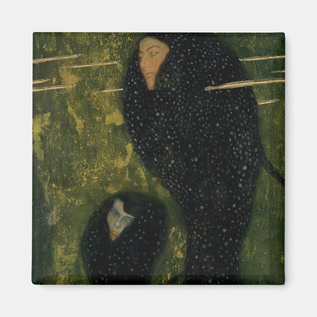 Íman Sprites de água, 1899 (óleo na canvas) (Frente)
