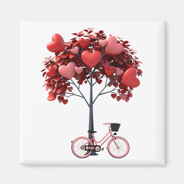 Íman Square Magnet Romantic (Frente)