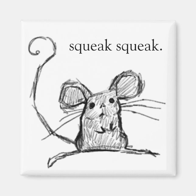 Íman Squeak Squeak (Frente)