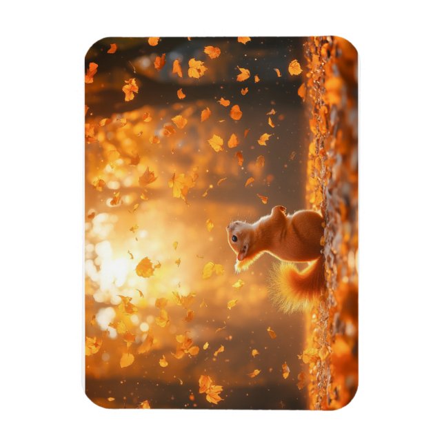 Íman Squirrel Wild Animal Loving Portrait  (Vertical)