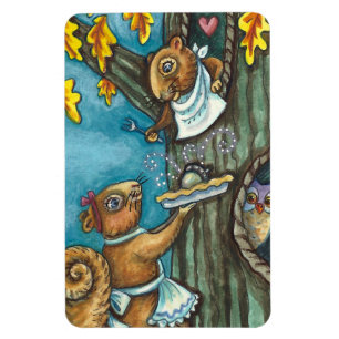ÍMAN SQUIRRELS E OBRIGAÇÃO DE OWL, PEDAÇO DE ACORNA HOM