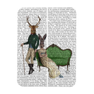 Íman Sr. Deer e Sra. Rabbit