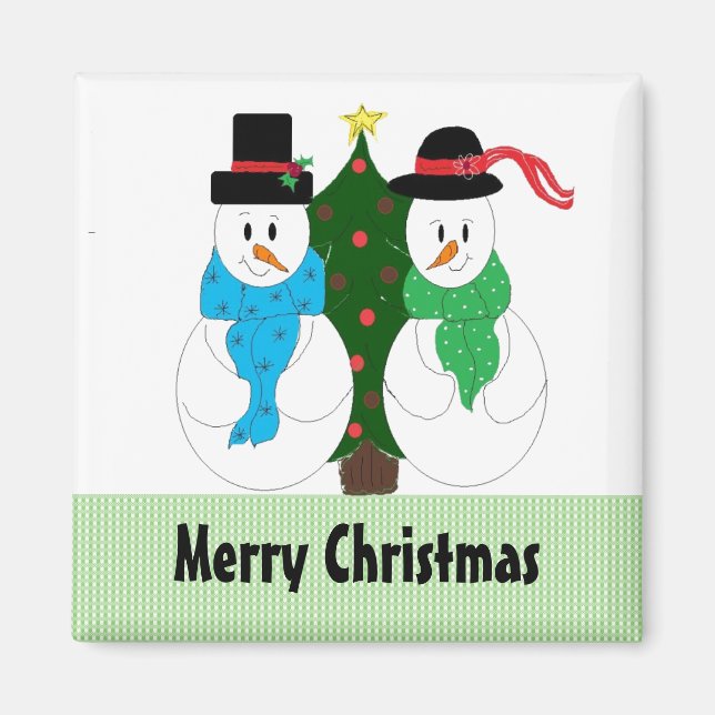 Íman Sr. e Sra. Snow (Frente)