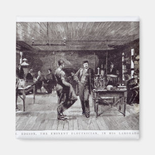 Íman Sr. Edison, eletricista eminente