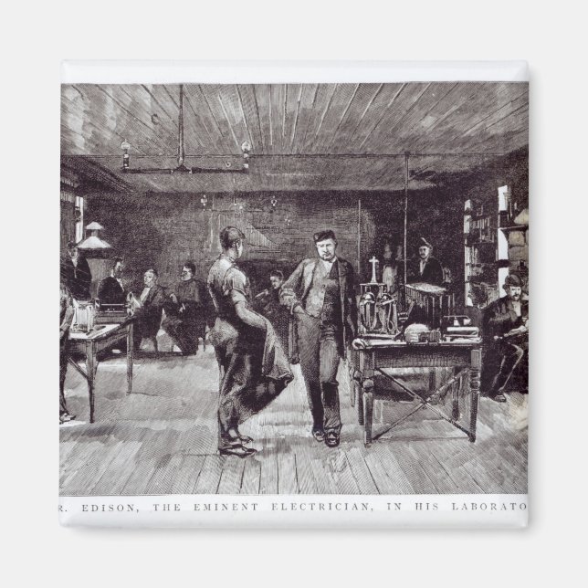 Íman Sr. Edison , O Eminente Eletrônico (Frente)