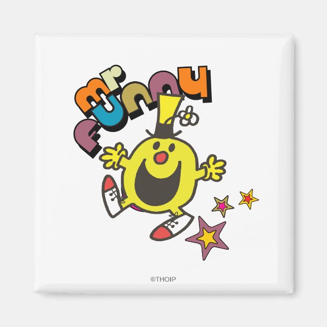 Íman Sr. Funny | Estrelas brilhantes (Frente)