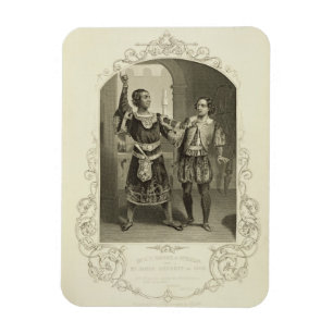 Íman Sr. G.V. Brooke como Othello e James Bennett como