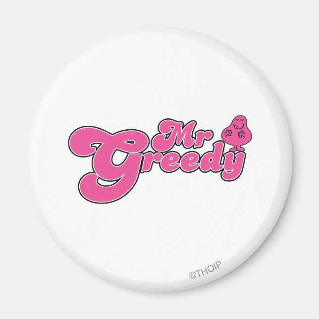 Íman Sr. Greedy em Pé (Frente)