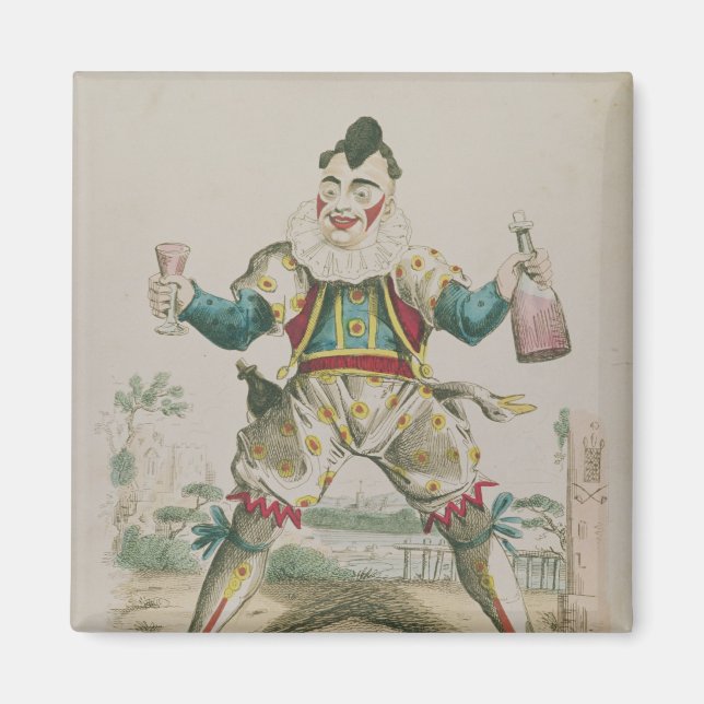 Íman Sr. Grimaldi como Palhaço (Frente)