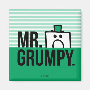 Íman Sr. Grumpy Nome Sobre A Cabeça De Pequim