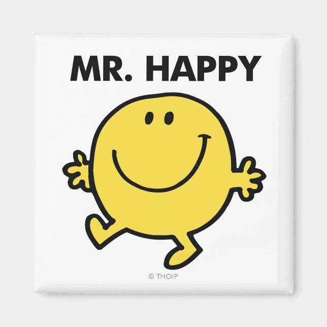 Íman Sr. Happy | Dança e sorriso (Frente)