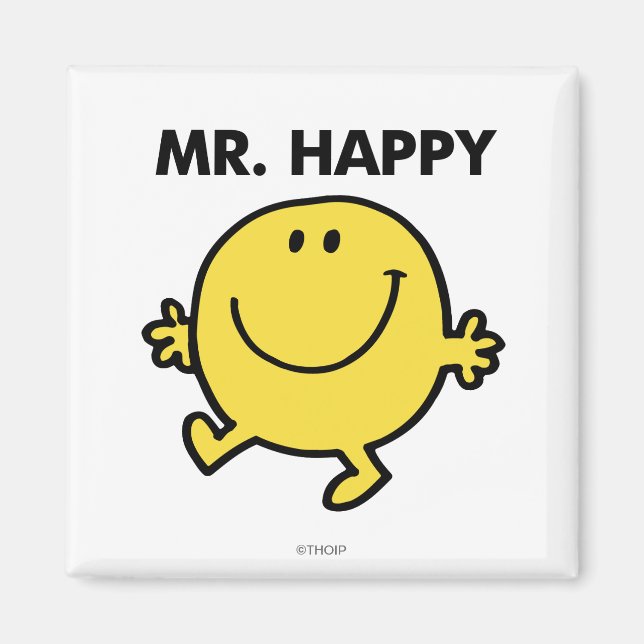 Íman Sr. Happy | Dança e sorriso (Frente)