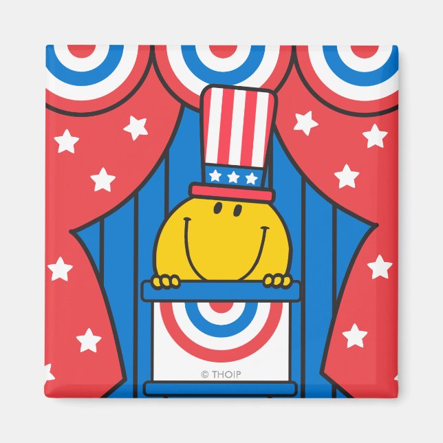 Íman Sr. Happy no Pódio (Frente)