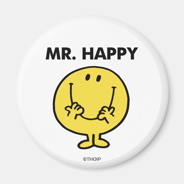 Íman Sr. Happy | Smiley face gigante (Frente)