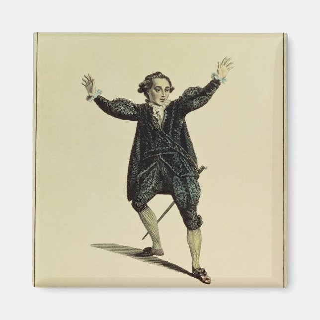 Íman Sr. Holman no Caráter de Romeu, pub. 1784 (Frente)