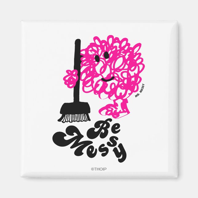 Íman Sr. Messy Limpando (Frente)