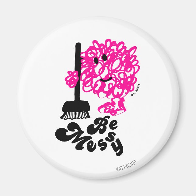 Íman Sr. Messy Limpando (Frente)