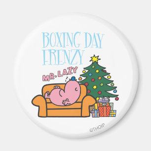 Íman Sr. Preguiçoso Descansando Em Um sofá