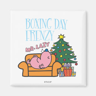 Íman Sr. Preguiçoso Descansando Em Um sofá